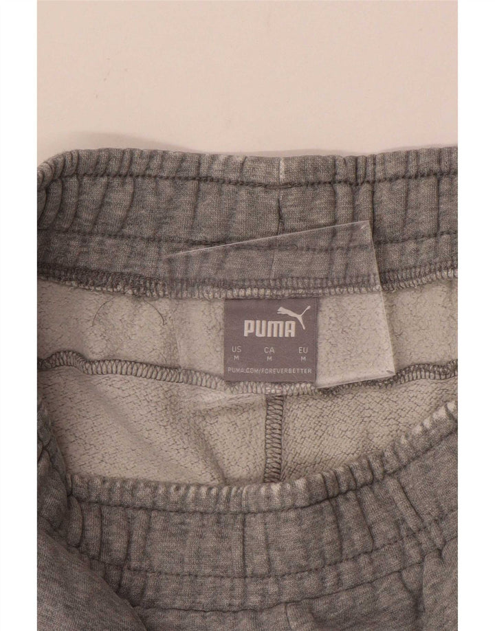 Puma Mens Tracksuit Trousers Joggers Medium Grey Flecked