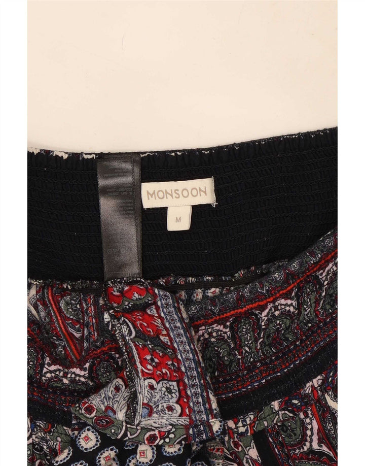 Monsoon Womens Gypsy Rock Medium W30 Mehrfarbige Patchwork-Viskose