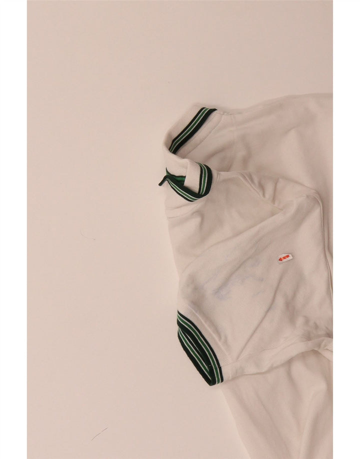 UMBRO Mens Polo Shirt 3XL White Cotton Vintage Umbro and Second-Hand Umbro from Messina Hembry 