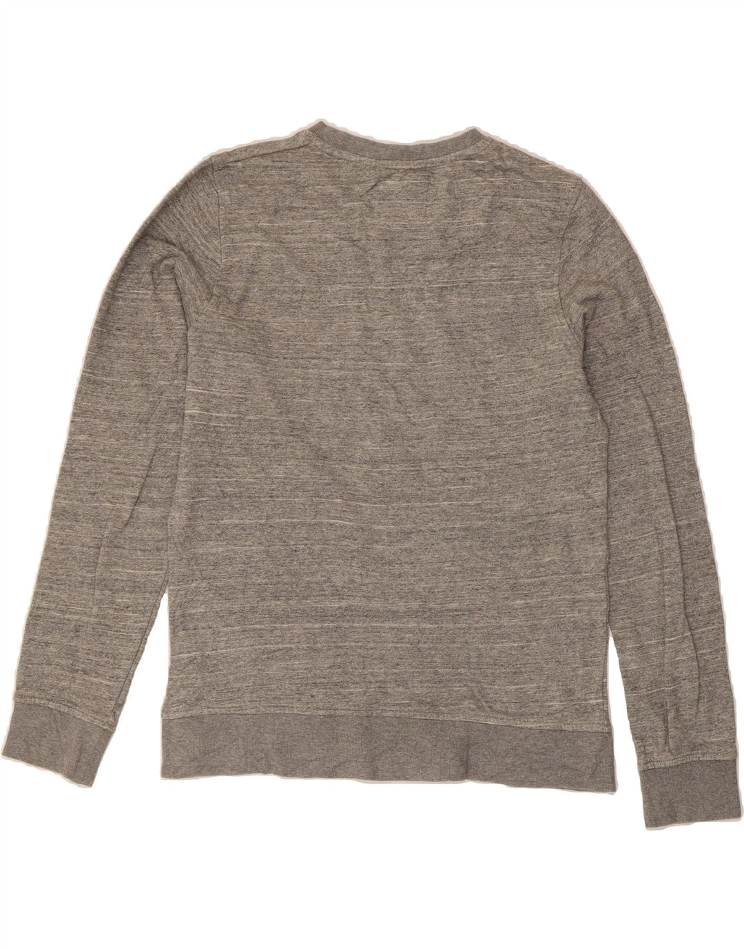 JACK & JONES Mens Sweatshirt Jumper Large Grey Cotton Vintage Jack & Jones and Second-Hand Jack & Jones from Messina Hembry 