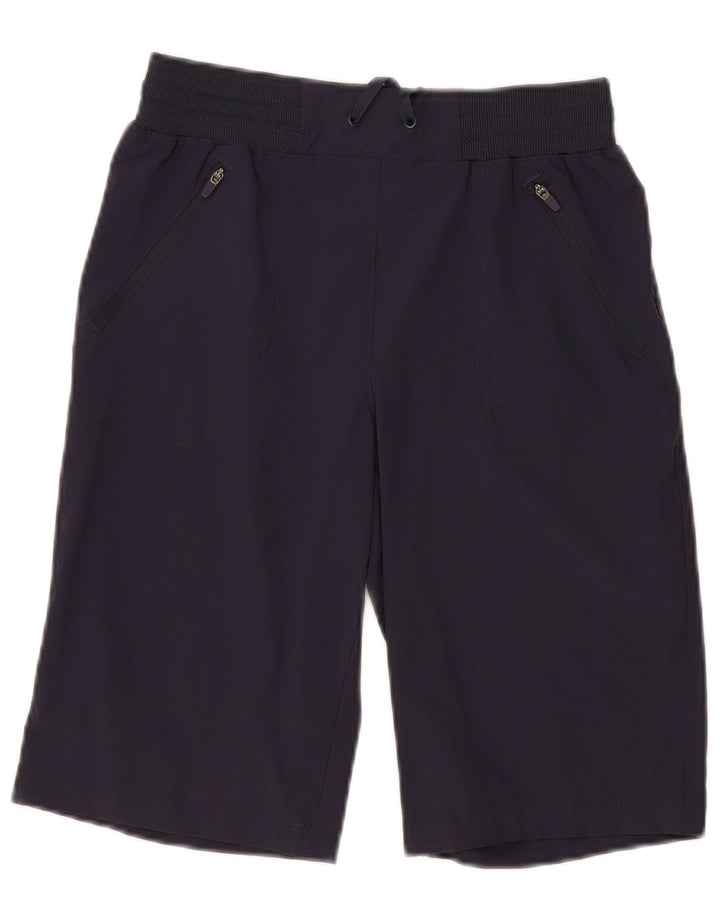Mountain Warehouse Womens Sport Shorts UK 8 Small  Navy Blue Polyester