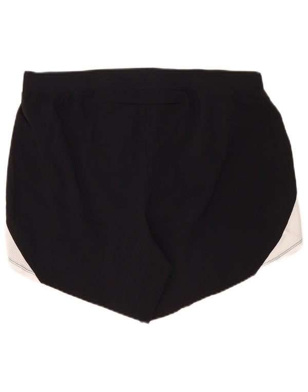 Pantaloni scurți sport Under Armour pentru femei UK 14, mari, negru, color block Sport