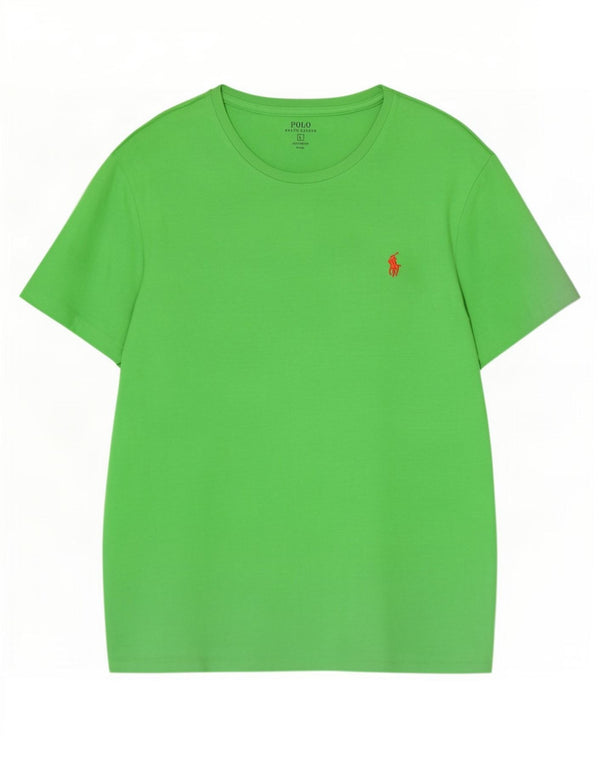 Polo Ralph Lauren T-shirt da uomo su misura Top grande in cotone verde