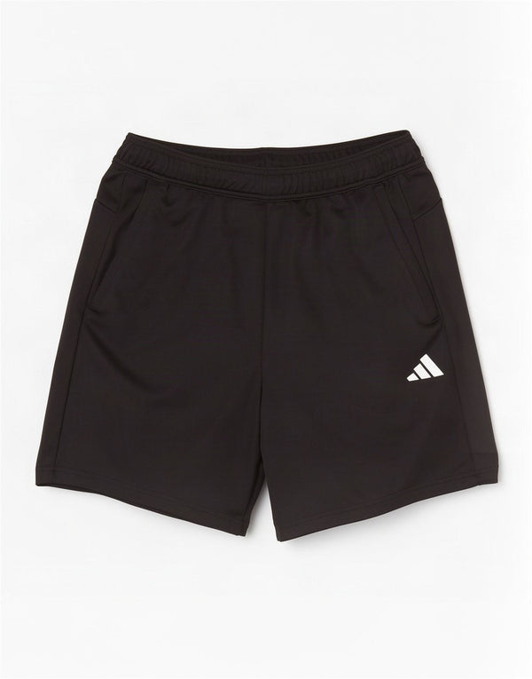 Pantaloncini sportivi Adidas Aeroready Regular Fit da uomo di grandi dimensioni in poliestere nero