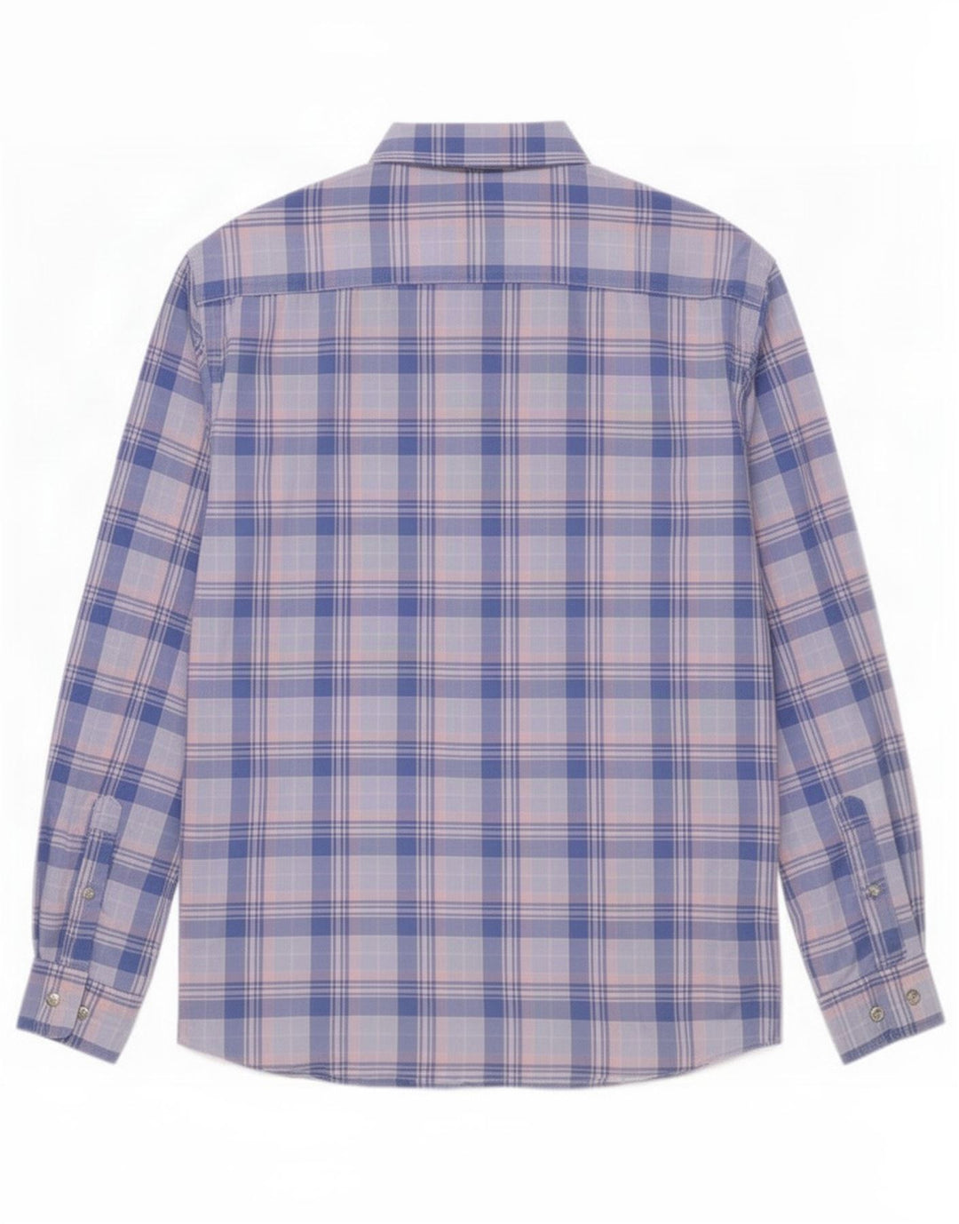 Gant Mens Regular Fit Shirt Large Blue Check Cotton