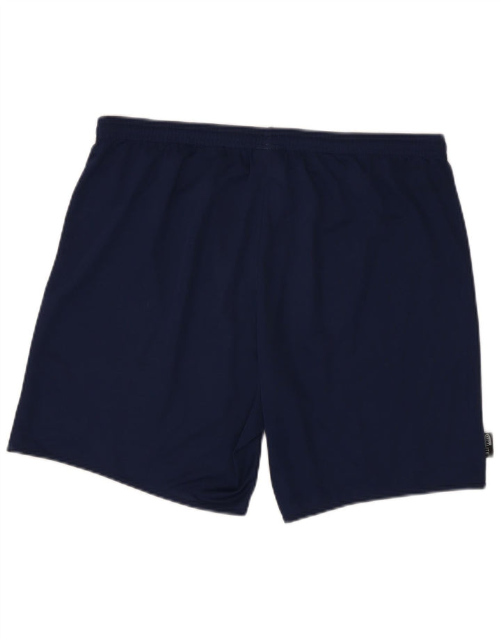 Adidas Mens Climalite Sport Shorts Large  Navy Blue Polyester
