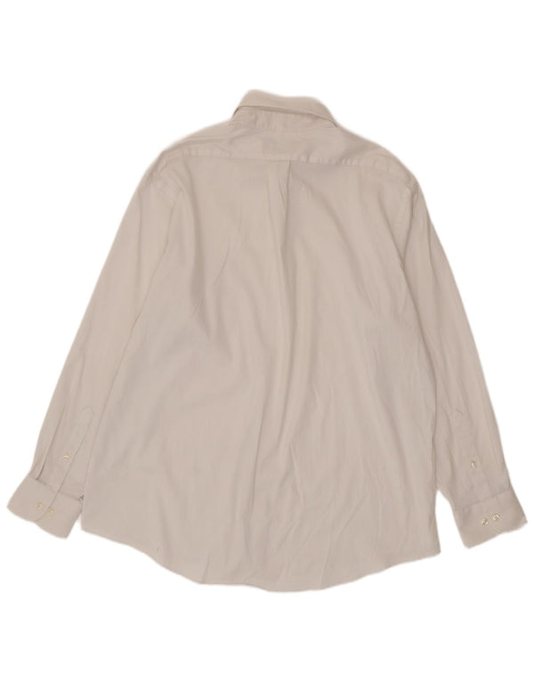 Chaps Herre Regular Fit skjorte str. 17 1/2 Large White Cotton