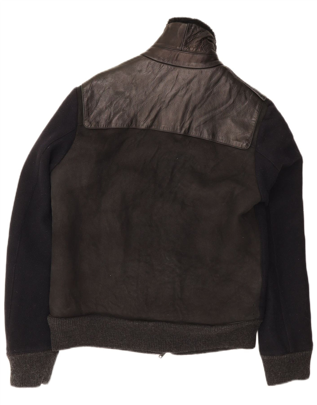 Grifoni Herren Bomberjacke IT 48 Medium Black Colourblock