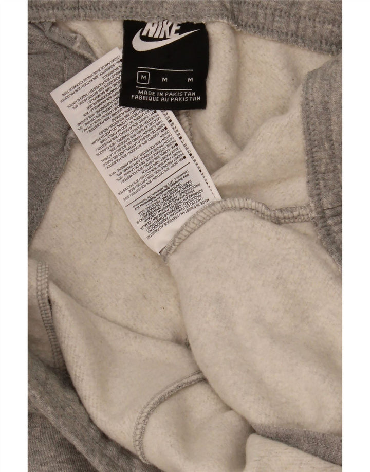 Nike Mens Tracksuit Trousers Joggers Medium  Grey Cotton