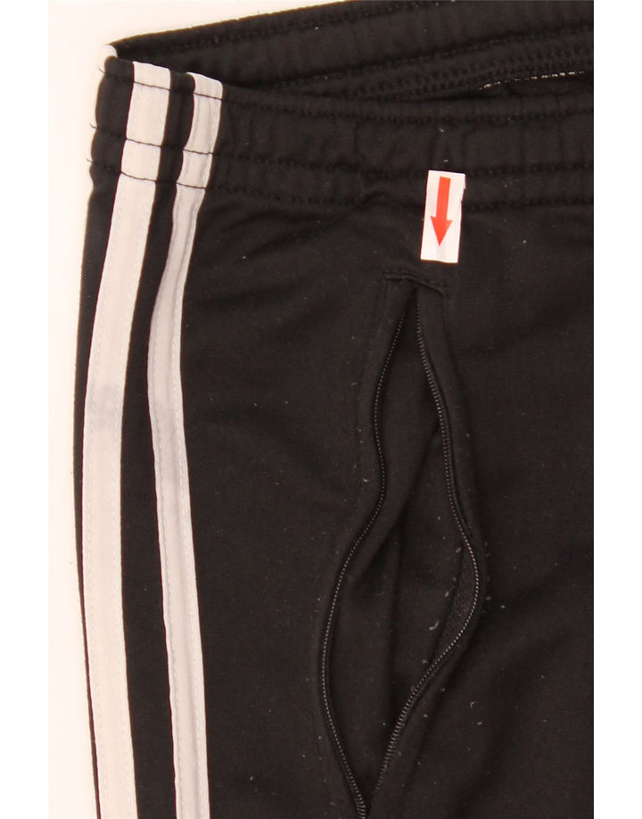 ADIDAS Mens Tracksuit Trousers UK 36/38 Small  Black Polyester