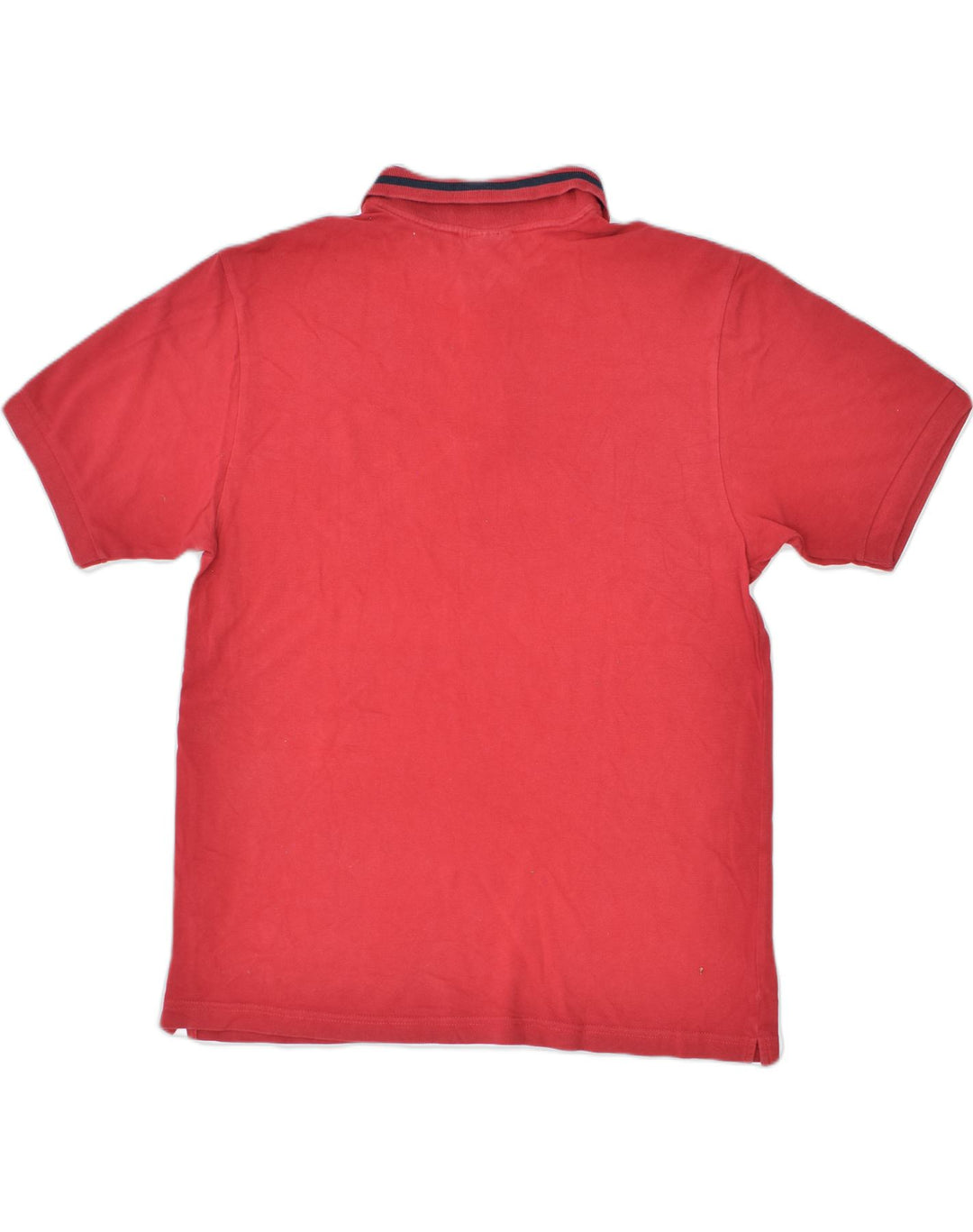 DIADORA Womens Polo Shirt UK 16 Large Red Cotton | Vintage | Thrift | Second-Hand | Used Clothing | Messina Hembry 
