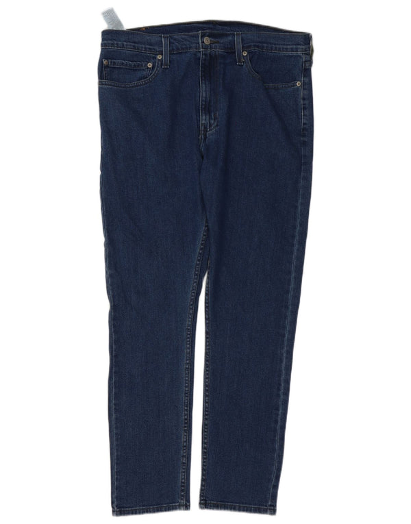 Levi's Mens 510 Skinny Jeans W36 L30 Blue Cotton