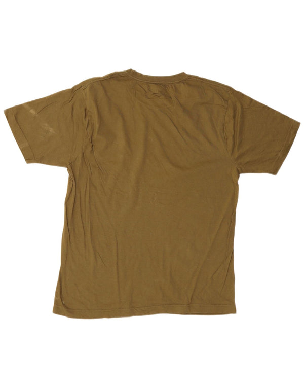 Dkny T-Shirt Homme Haut Large Kaki Coton