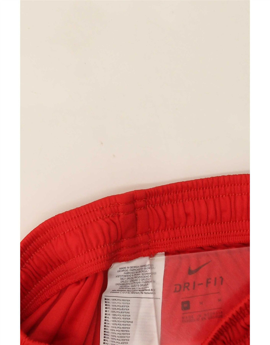 Nike Herre Dri Fit Sportshorts Medium Rød Polyester