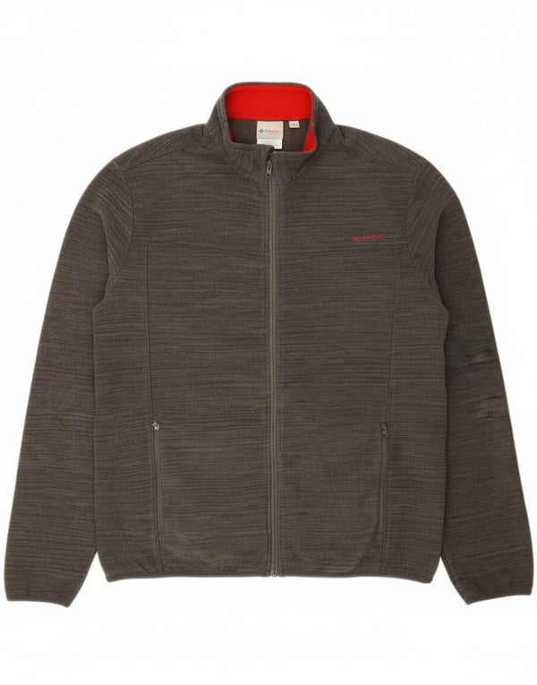 Decathlon Mens Fleece Jacket UK 42 XL Grey