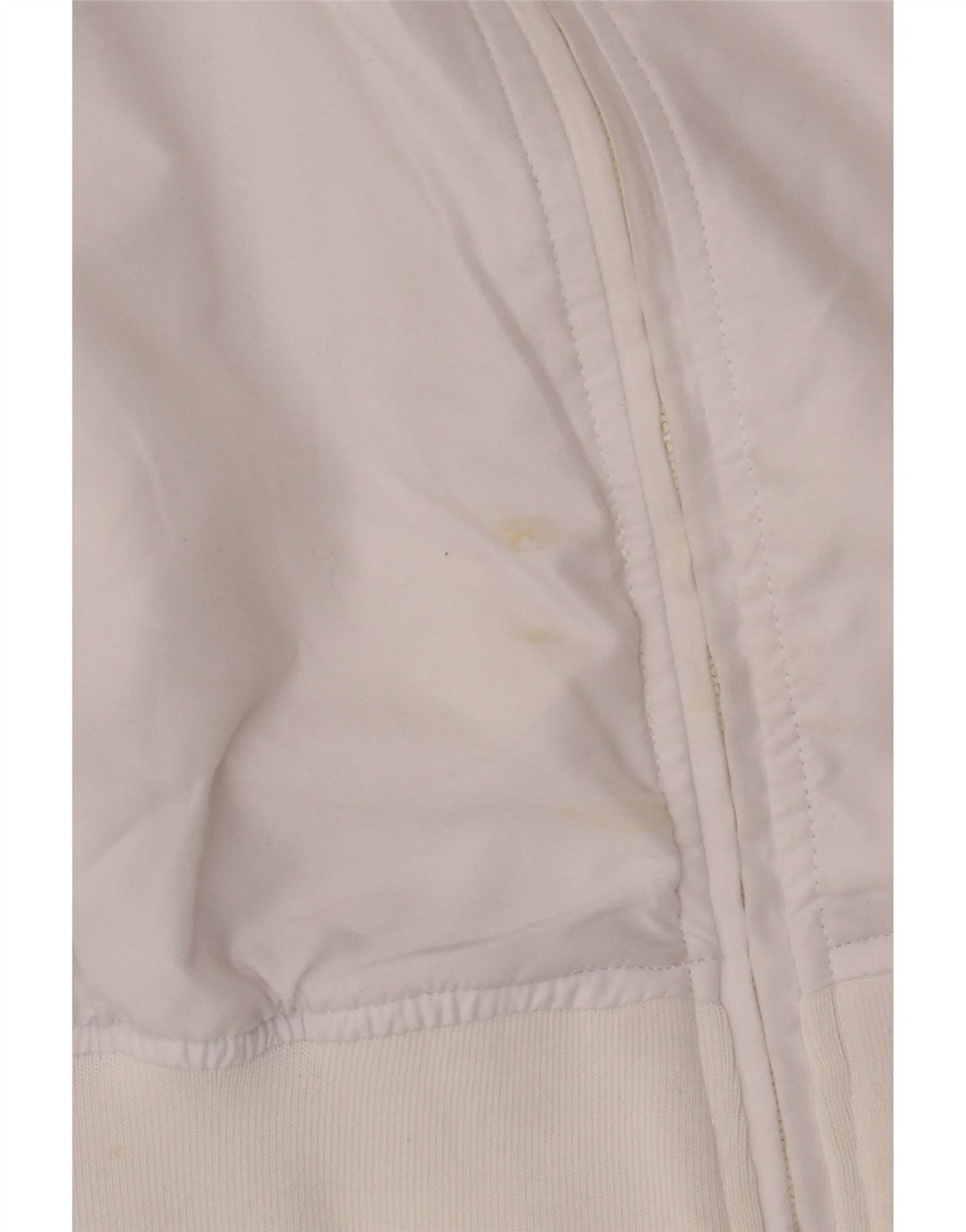 Slam Mens Graphic Tracksuit Top Jacket Large White Colourblock Polyester