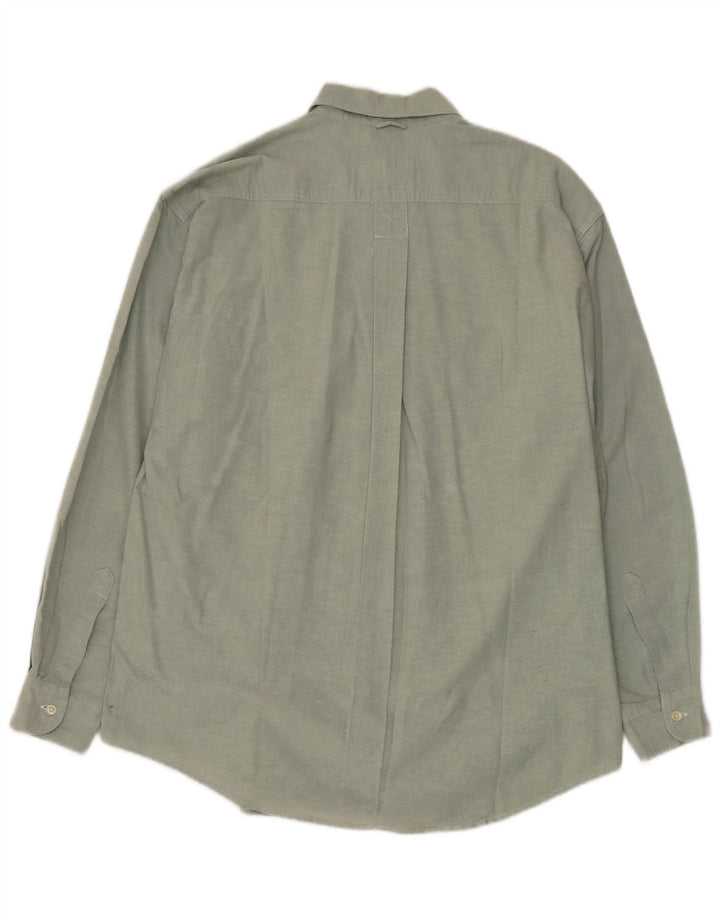 Timberland Mens Shirt Medium Green Cotton