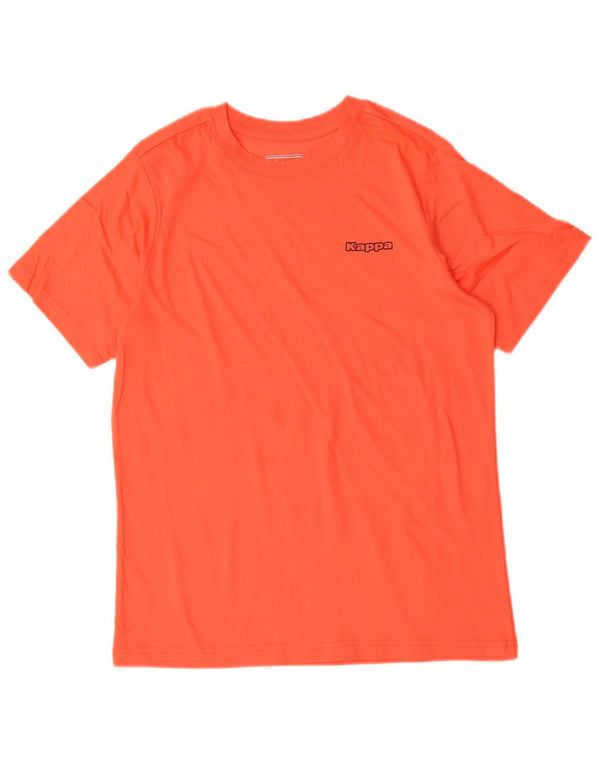 Maglietta Kappa Uomo Top Small Arancione Poliestere
