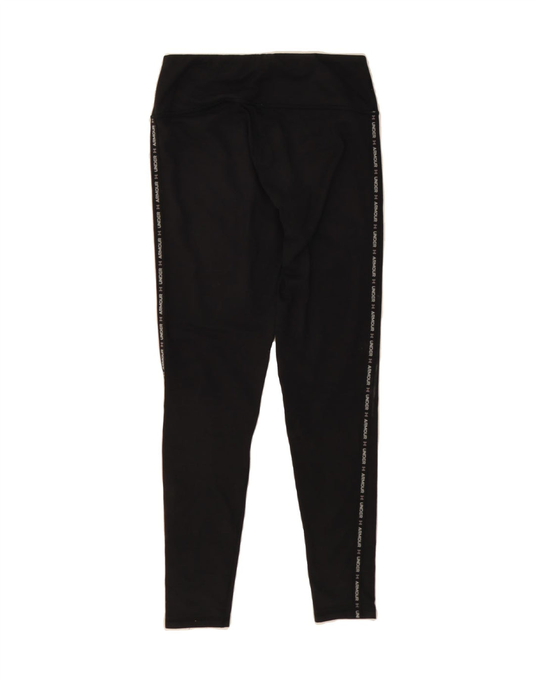 UNDER ARMOUR Womens Graphic Leggings UK 10 Small Black Vintage Under Armour and Second-Hand Under Armour from Messina Hembry 