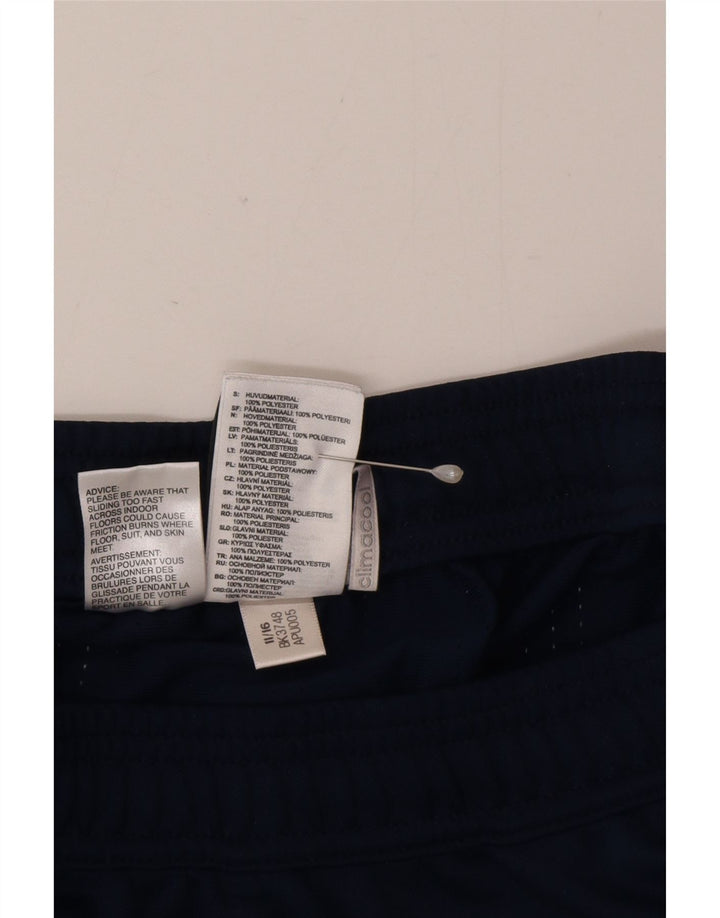 Adidas Pantalon de survêtement pour homme Bleu marine moyen Polyester