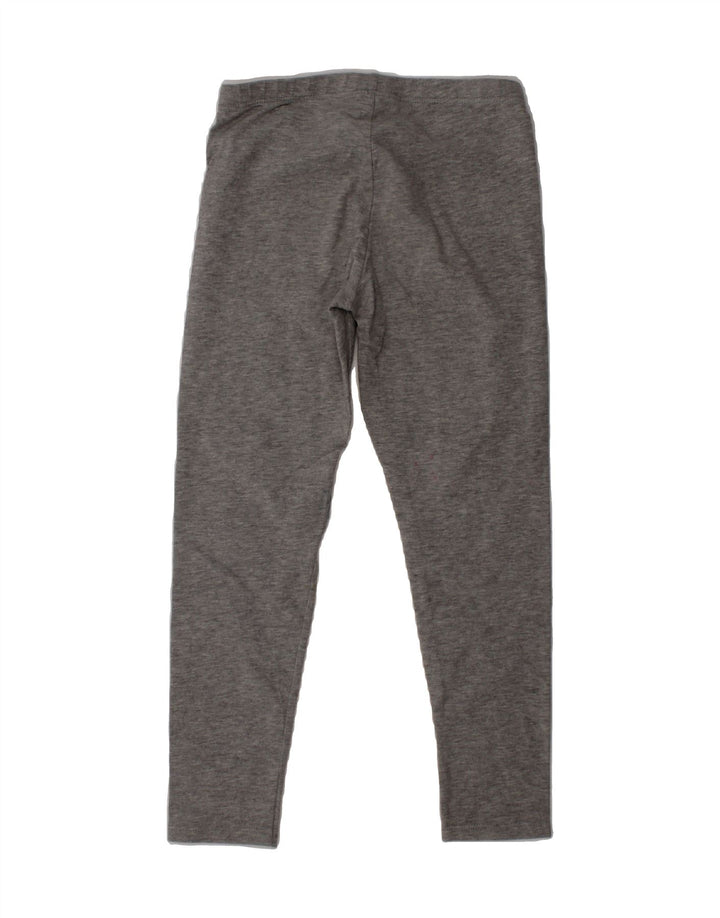 BENETTON Girls Leggings 5-6 Years  Grey Vintage Benetton and Second-Hand Benetton from Messina Hembry 