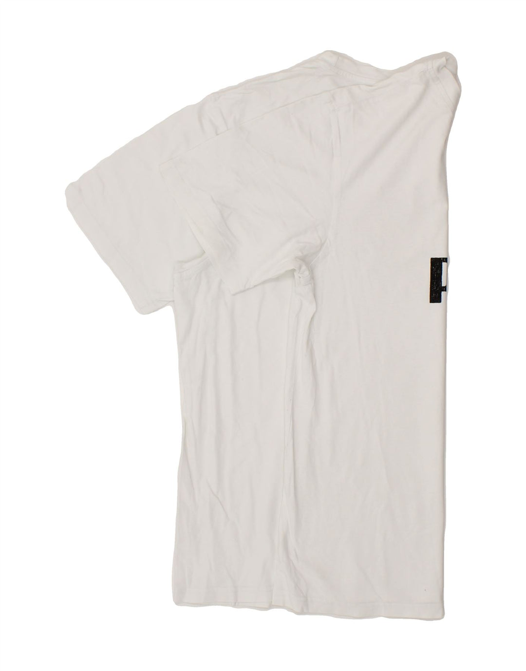 PUMA Mens Graphic T-Shirt Top Large White Vintage Puma and Second-Hand Puma from Messina Hembry 