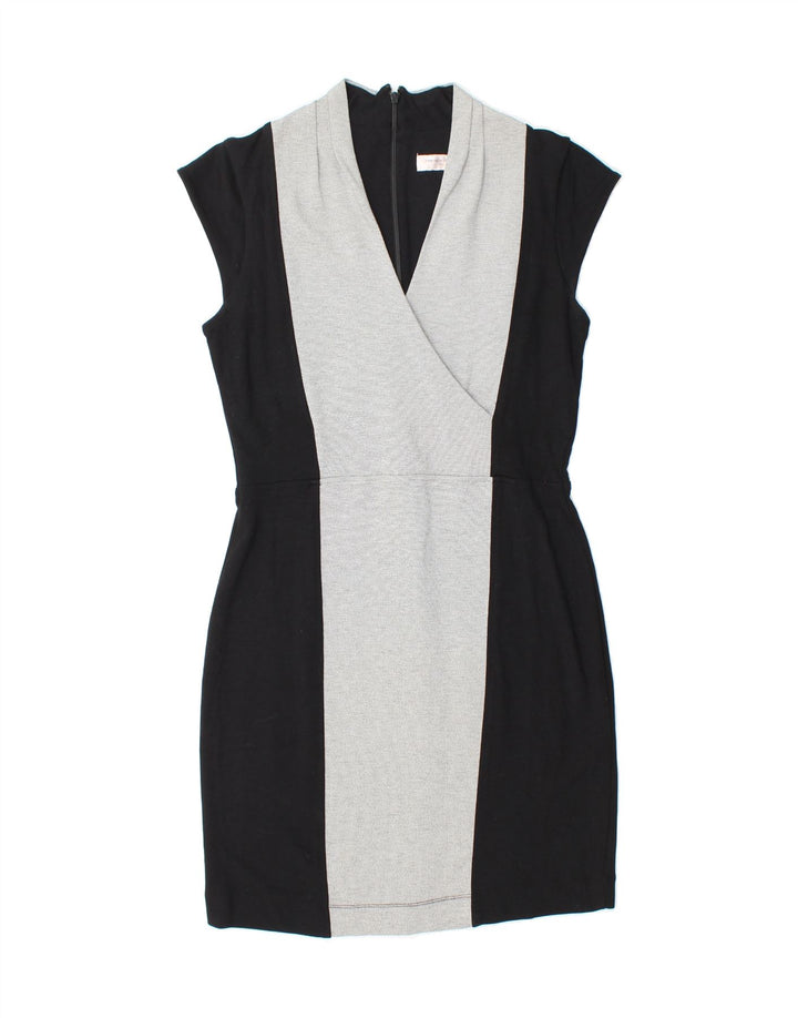 FRENCH CONNECTION Womens Classic Sheath Dress UK 14 Medium Black Vintage French Connection and Second-Hand French Connection from Messina Hembry 