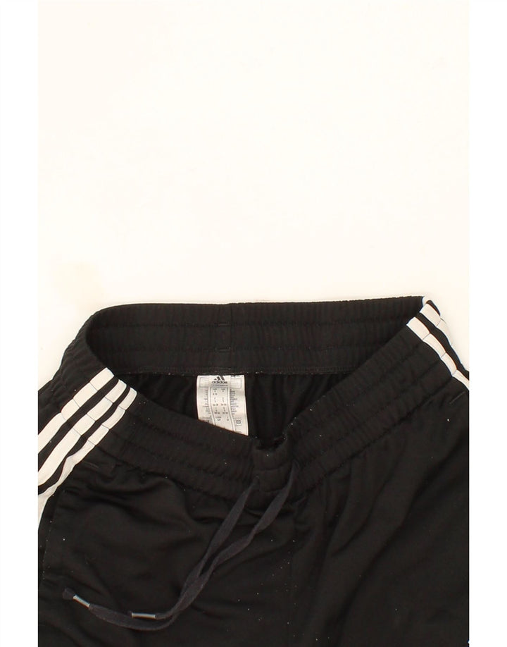 ADIDAS Womens Tracksuit Trousers UK 8/10 Small Black Polyester Vintage Adidas and Second-Hand Adidas from Messina Hembry 