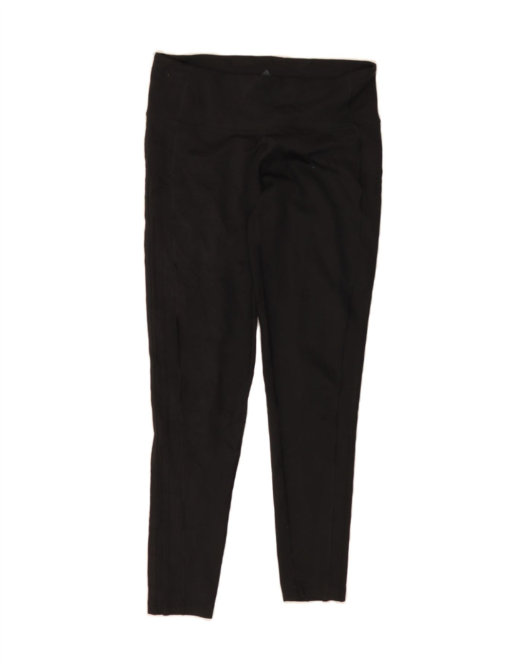 ADIDAS Womens Climalite Leggings UK 12/14 Medium  Black Polyester Vintage Adidas and Second-Hand Adidas from Messina Hembry 
