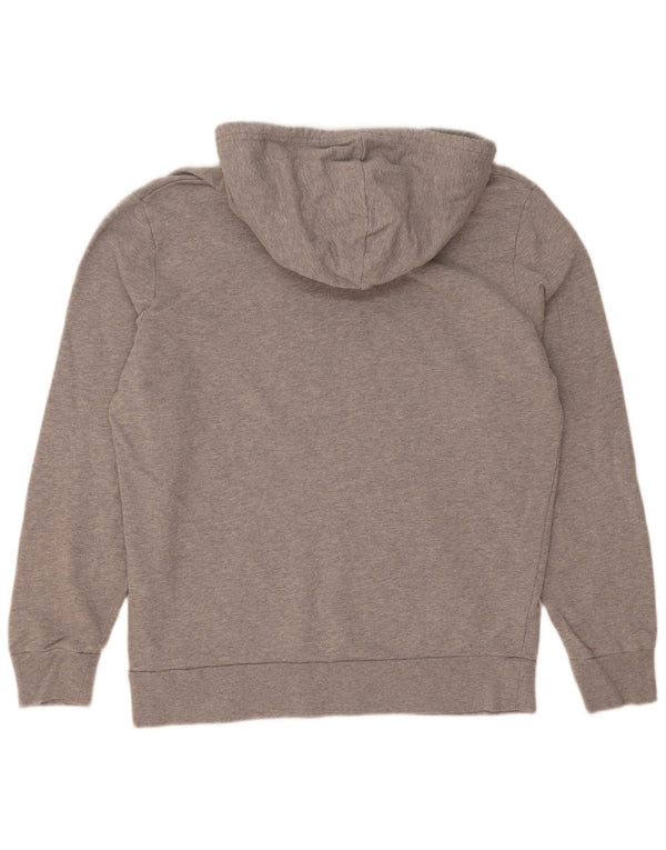 Maglione con cappuccio grafico da uomo Levi's in cotone grigio medio
