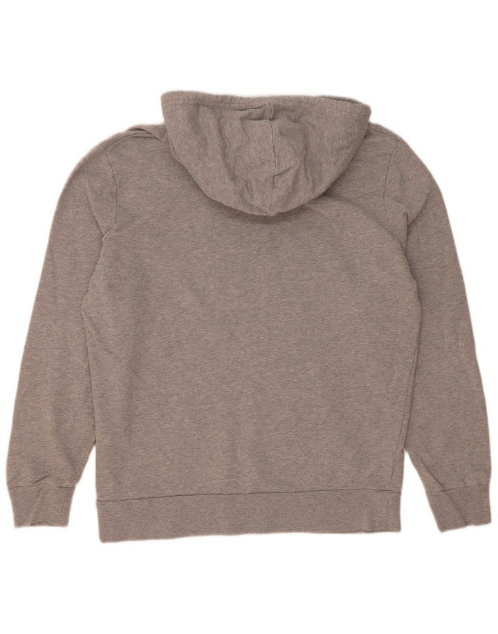Maglione con cappuccio grafico da uomo Levi's in cotone grigio medio