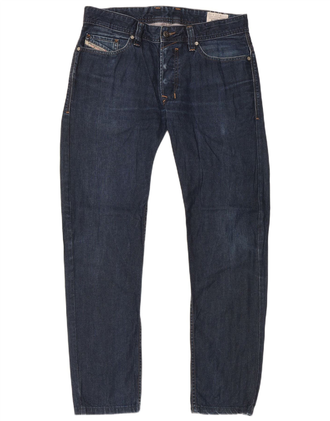 Diesel Mens Slim Jeans W30 L30 Navy Blue Cotton