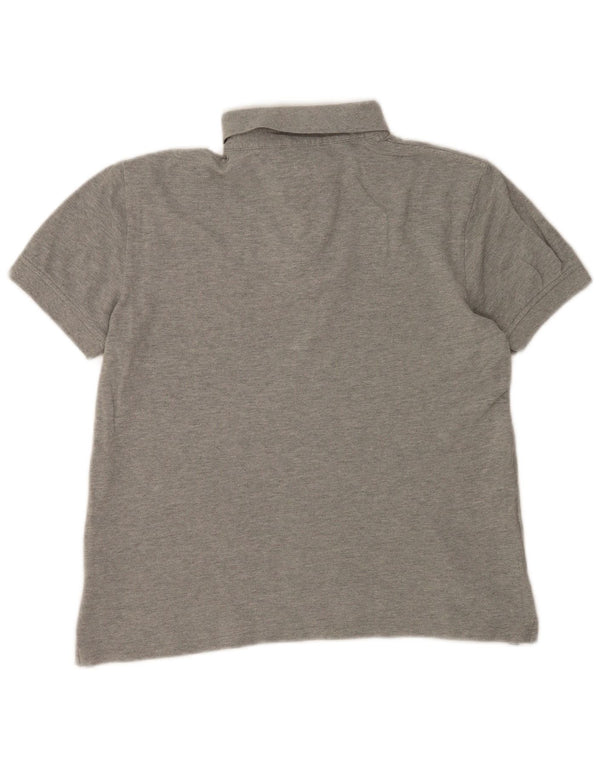 Tommy Hilfiger Mens Polo Shirt Medium Grey Cotton