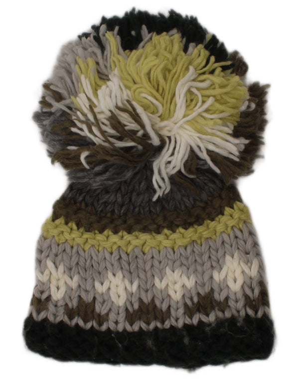 United Colors of Benetton Womens Bobble Hat Small Multicoloured Winter