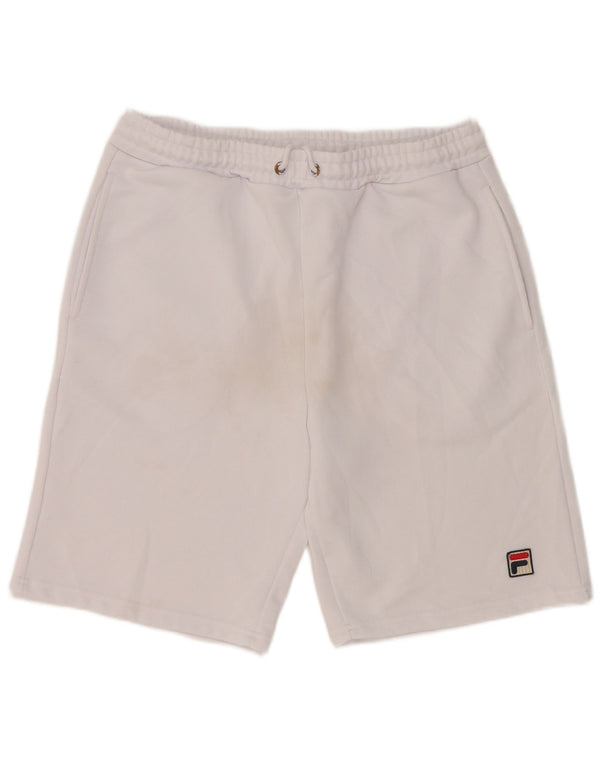 Fila Mens Sport Shorts Large  White Polyester