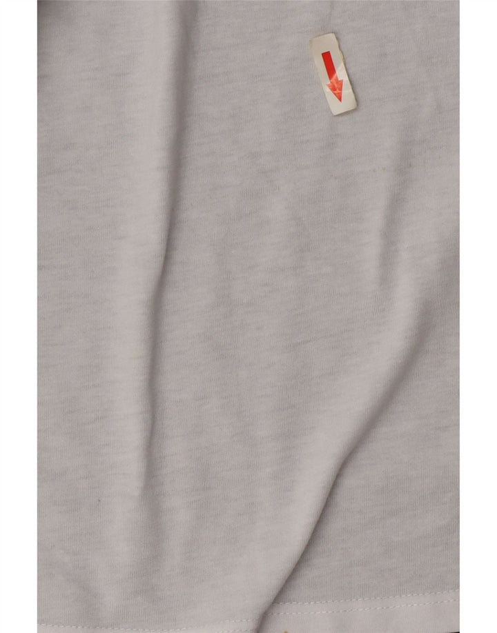 Maglietta grafica da donna Fila Top UK 14 Poliestere color block bianco medio