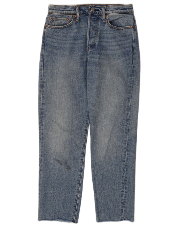 LEVI'S Womens Cropped Jeans W27 L25  Blue Cotton