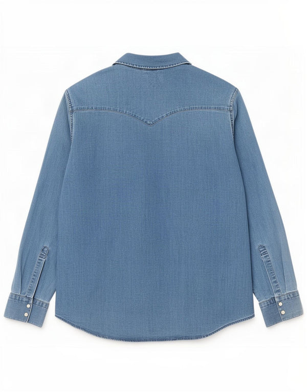 Levi's Camicia di jeans da uomo XL Blu Cotone