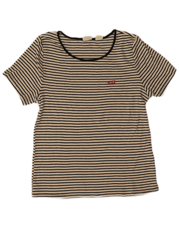 Levi's ženska majica kratkih rukava UK 18 XL na višebojne pruge