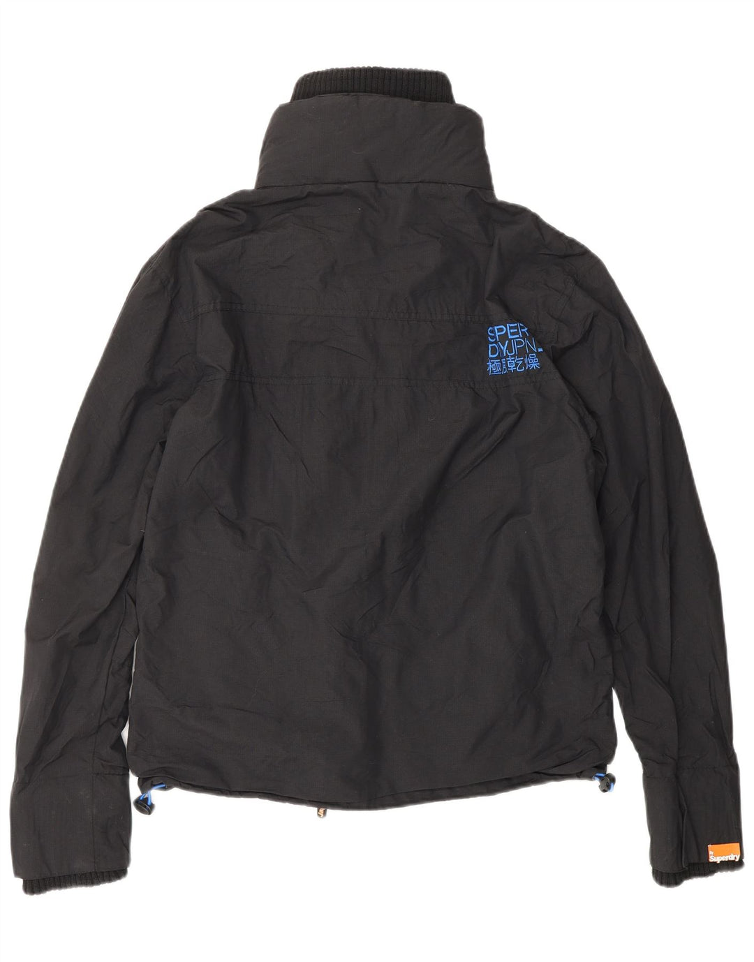 SUPERDRY Veste coupe-vent The Windcheater pour femme UK 14 Medium Noir