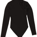 Zara Body Manga Larga Mujer UK 8 Small Poliéster Negro