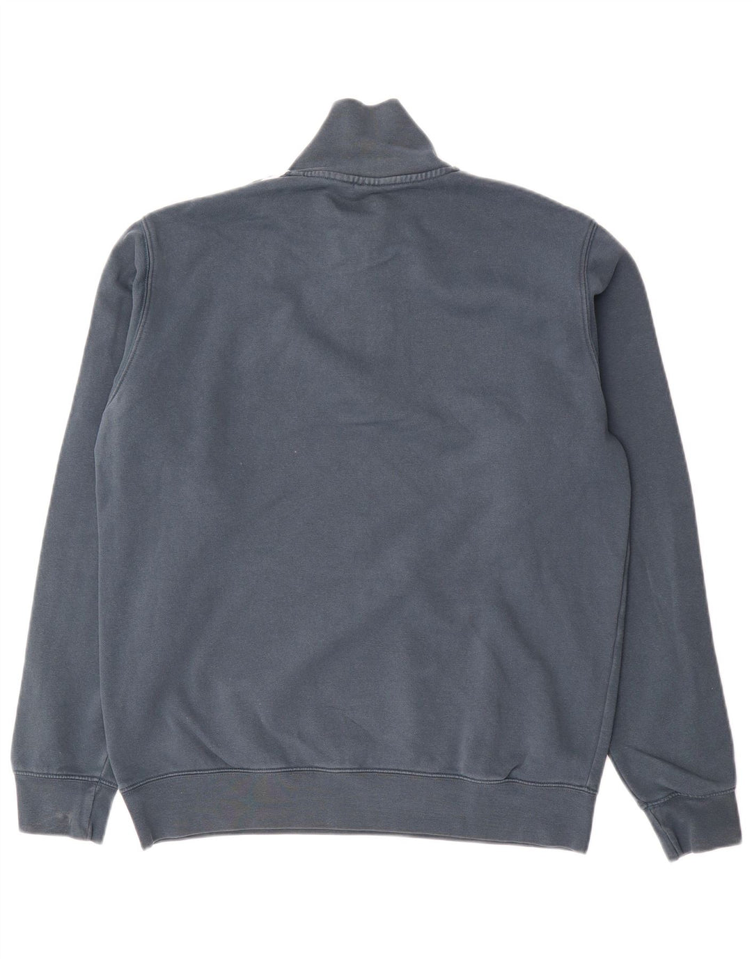 Adidas Sweat-shirt à col zippé pour homme Gris moyen Coton