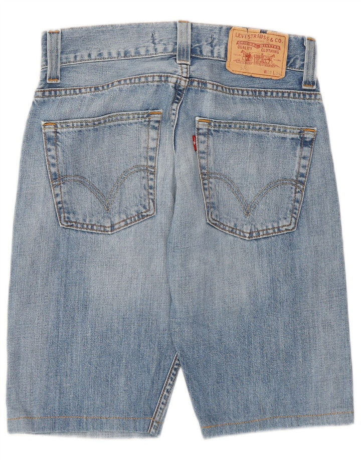LEVI'S Womens 506 Standard Fit Denim Shorts W28 Medium  Blue