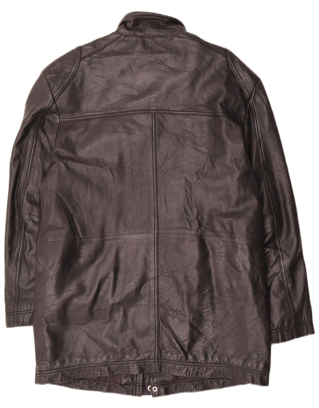 Abrigo de cuero para hombre UK 40 Large Black