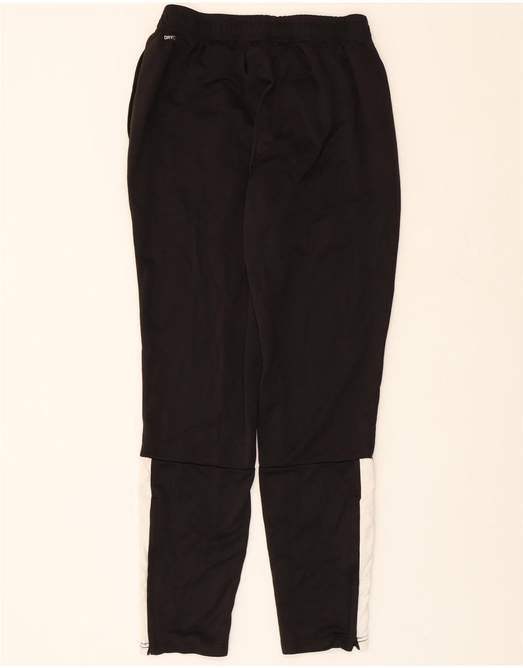 PUMA Womens Tracksuit Trousers UK 12 Medium  Black Colourblock Polyester Vintage Puma and Second-Hand Puma from Messina Hembry 