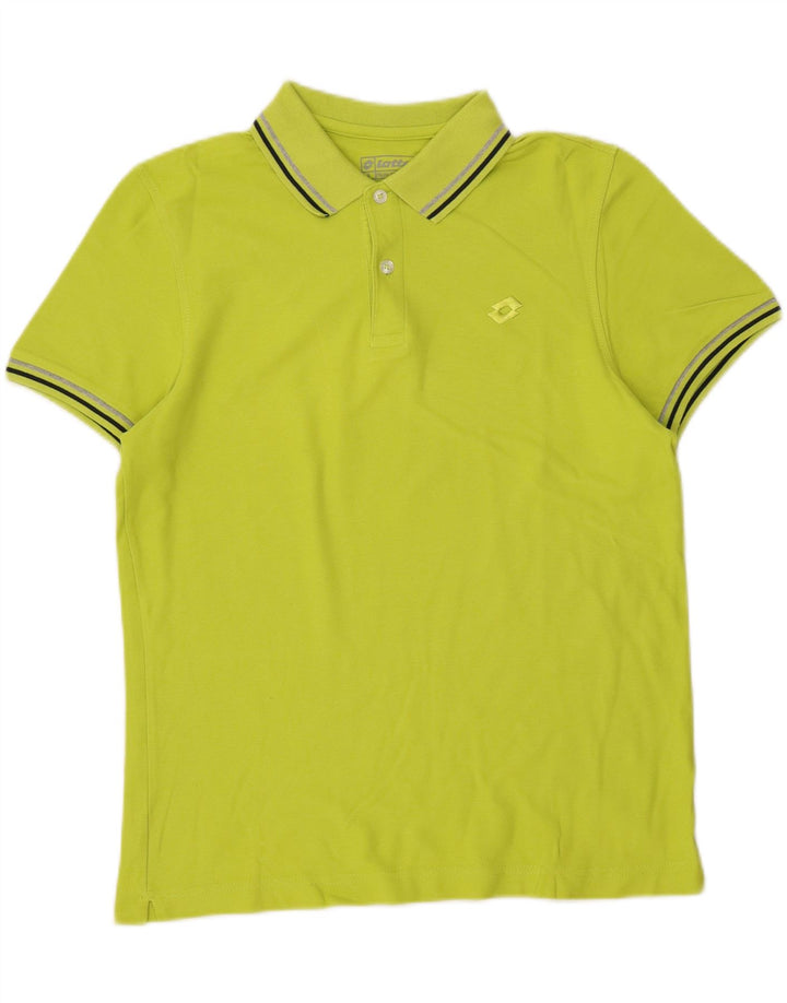 LOTTO Mens Polo Shirt Small Green Vintage Lotto and Second-Hand Lotto from Messina Hembry 