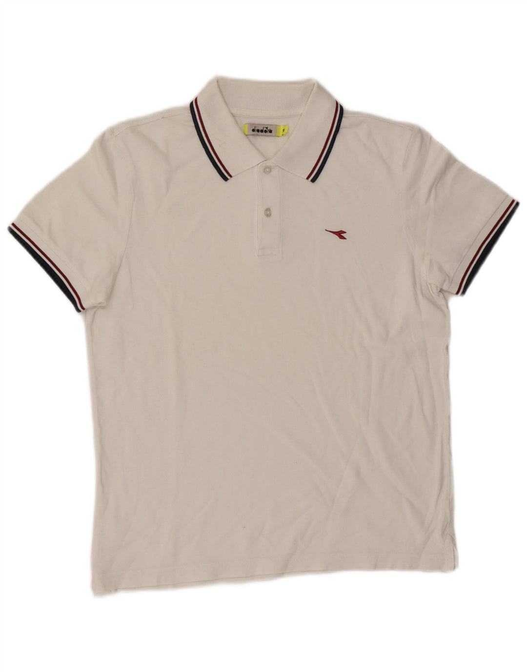 Męska koszulka polo Diadora, mała, biała