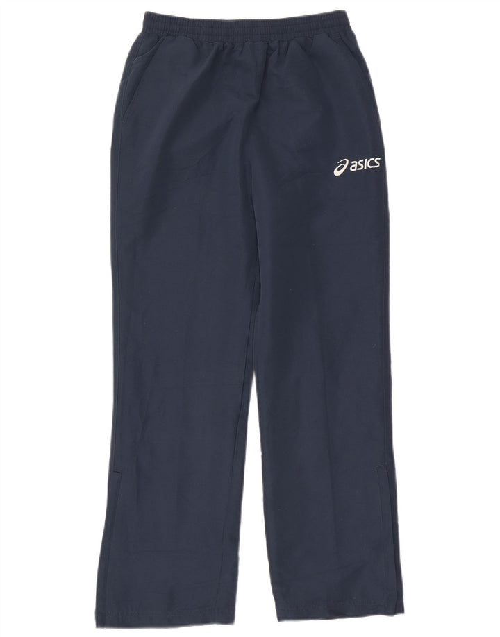 Asics Boys Tracksuit Trousers 11-12 Years  Navy Blue Polyester