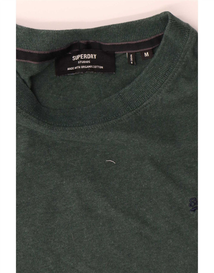 Superdry T-shirt top mellem grøn til mænd