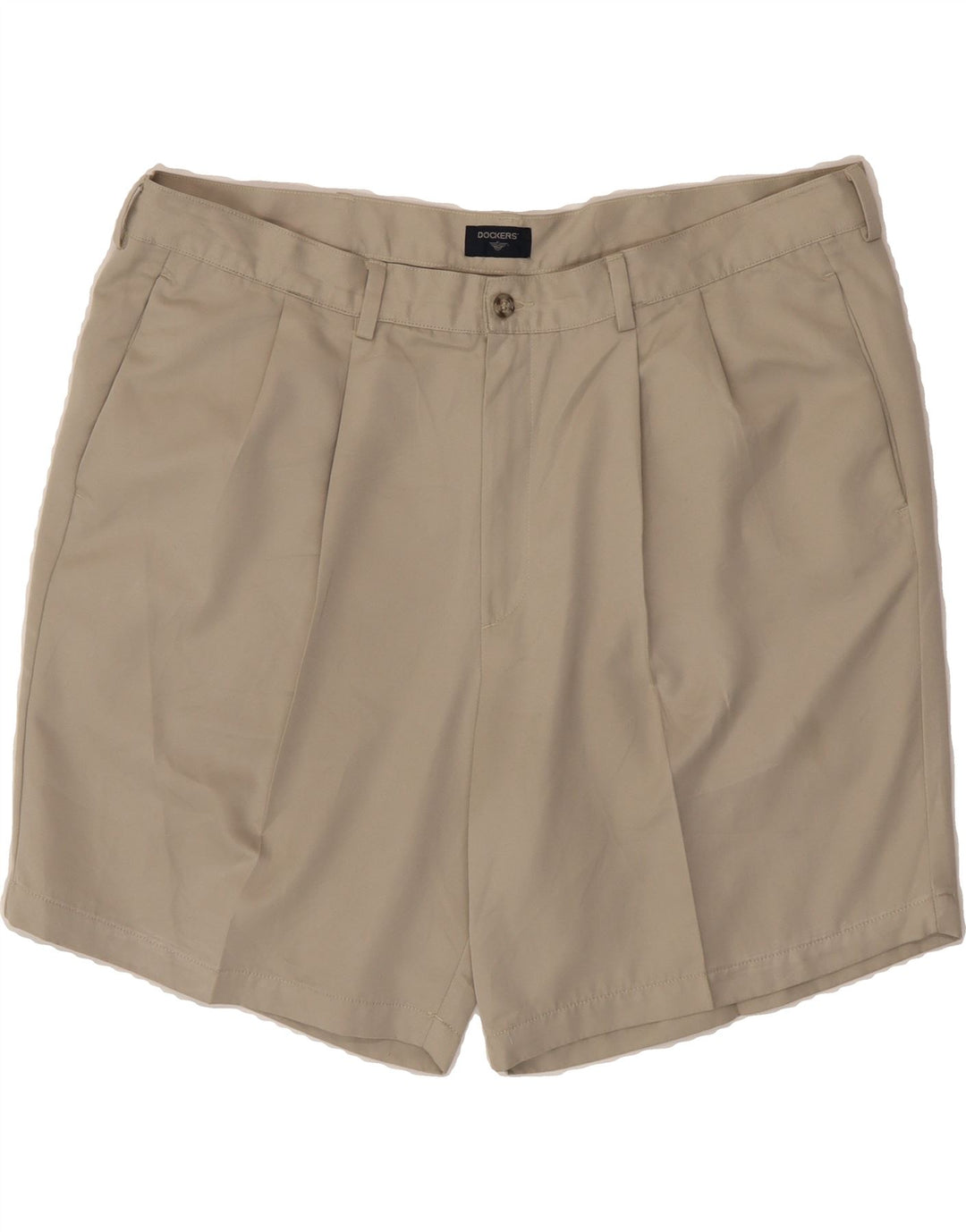 DOCKERS Mens Pegged Chino Shorts W42 2XL Beige Polyester Vintage Dockers and Second-Hand Dockers from Messina Hembry 